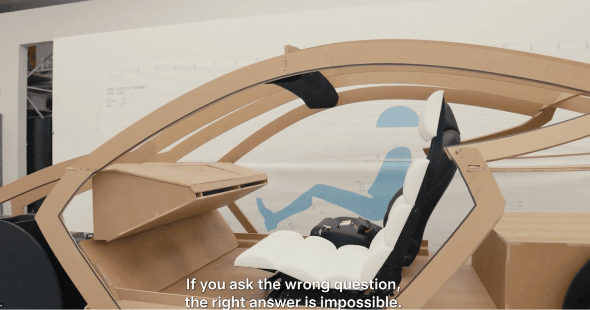 Tesla Cardboard Robotaxi