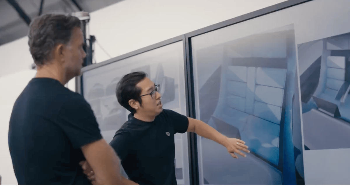 Two-Seater Hint Tesla Robotaxi