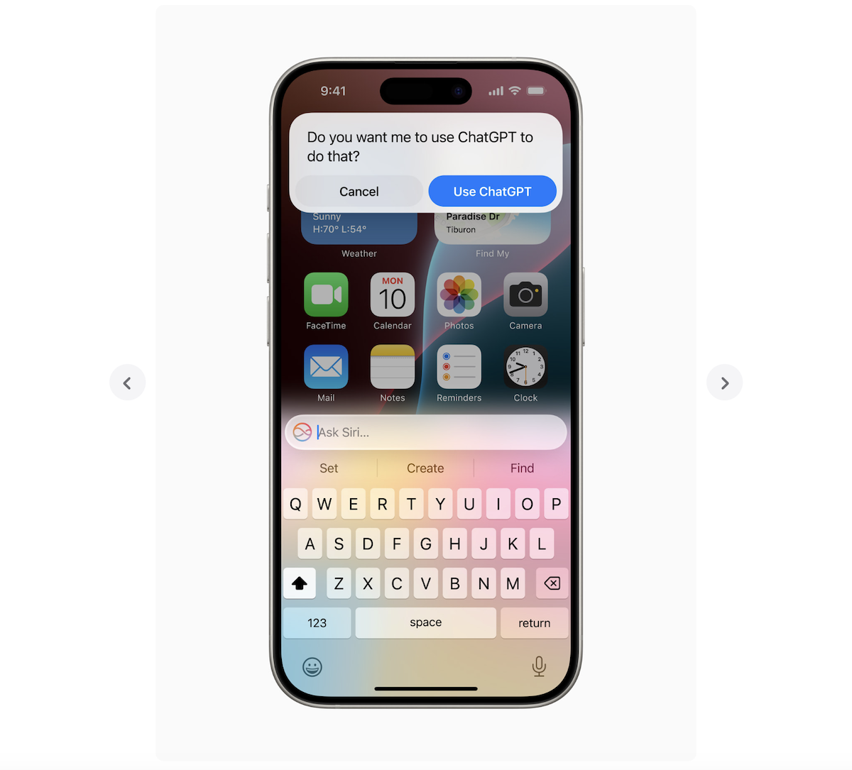 Apple OpenAI ChatGPT-4o